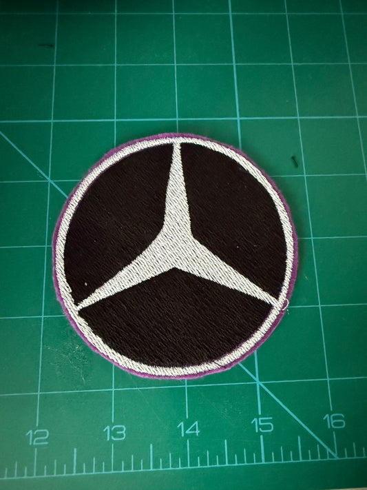 Mercedes - Car Logo - Iron On Patch